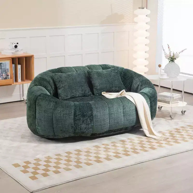 Ultimate Lounger : Canapé-Pouf à Dossier Haut pour un Confort Intérieur et Extérieur