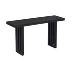 Console avec motif unique de rayures verticales pour entrée, couloir, salon, foyer