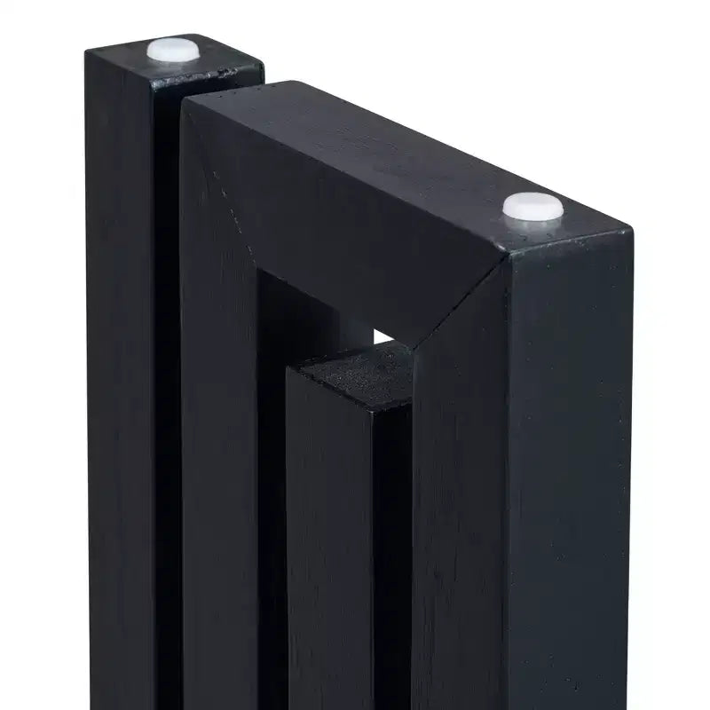 Console avec motif unique de rayures verticales pour entrée, couloir, salon, foyer