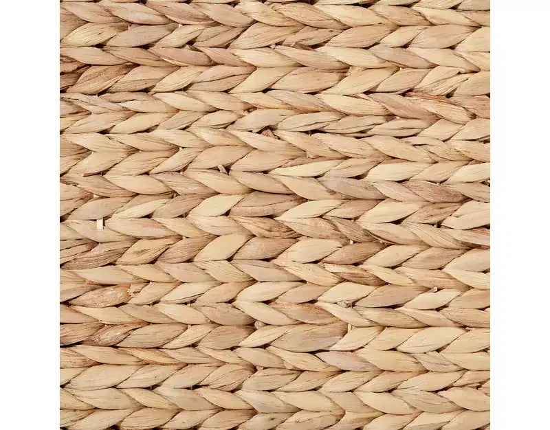 Panier à Linge Double Ovale Tressé à la Main en Jacinthe d'Eau avec Couvercle et 2 Sacs Amovibles Lavables, Panier à Linge en Osier pour Salle de Bain