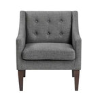 Fauteuil d'appoint Fauteuil de salon contemporain avec coussin en tissu capitonné Fauteuil confortable pour chambre à coucher ou salle de lecture
