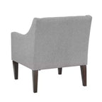 Fauteuil d'appoint Fauteuil de salon contemporain avec coussin en tissu capitonné Fauteuil confortable pour chambre à coucher ou salle de lecture