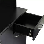 Armoire haute de rangement à 6 portes de 180 cm, Buffet de cuisine