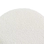 Pouffe ottoman champignon en tissu bouclette de 15,9 po de haut
