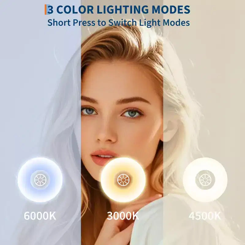 Miroir de salle de bain LED arqué 24x32 pouces doré - Anti-buée avec éclairage avant et arrière et fonction mémoire, 3 températures de couleur, contrôle tactile (Doré)