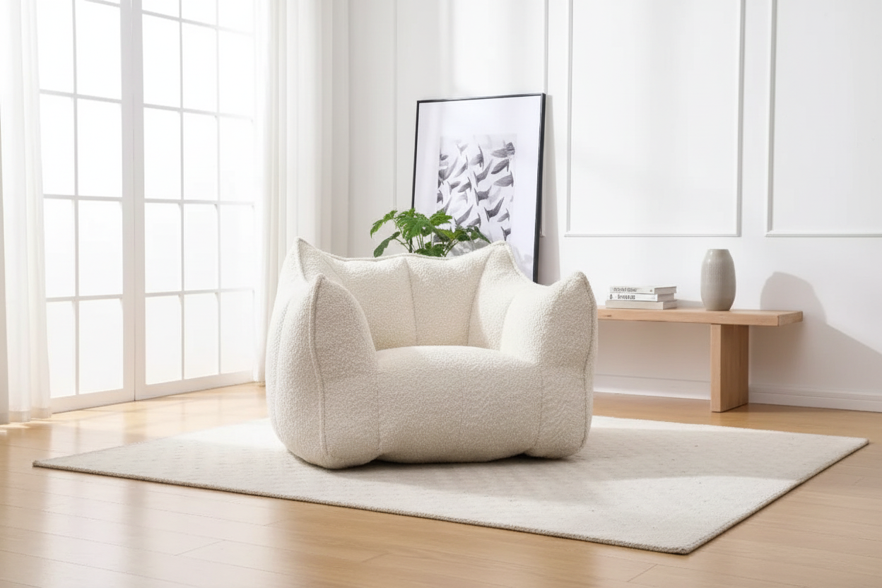Boucle Sofa Banner